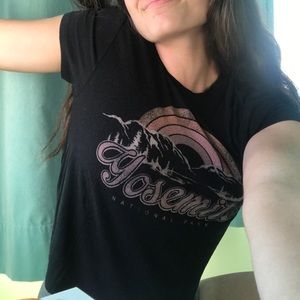 Comfy Yosemite Crop Top!